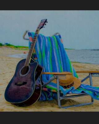 Обучаю игре на гитаре