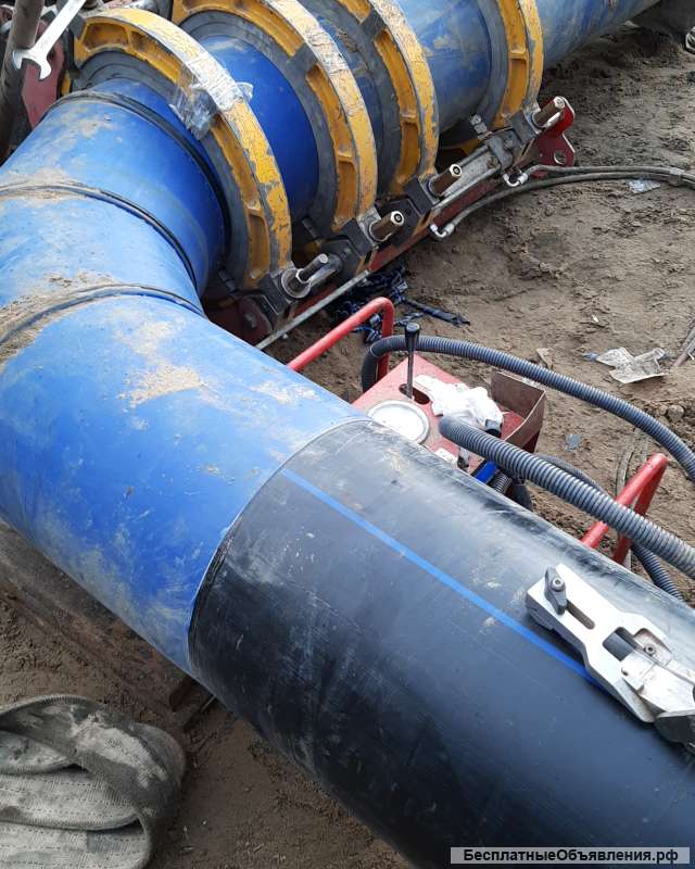 Сварка ПНД труб от Д25-1000