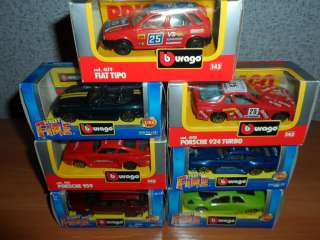 Семь машинок 1/43