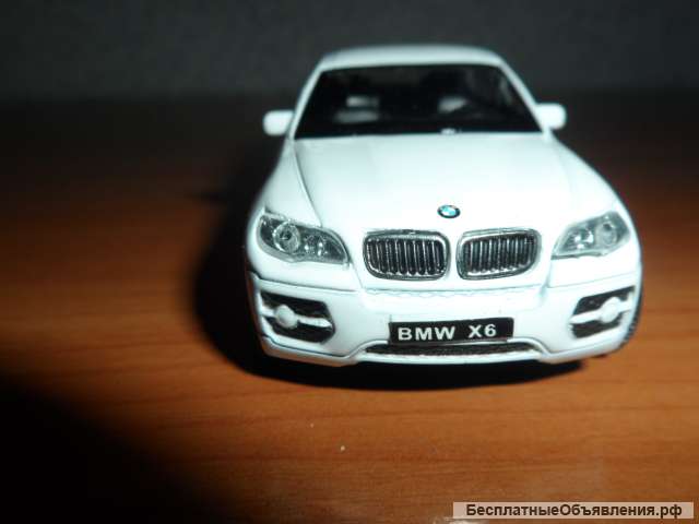 Машинка BMW X6 1/43
