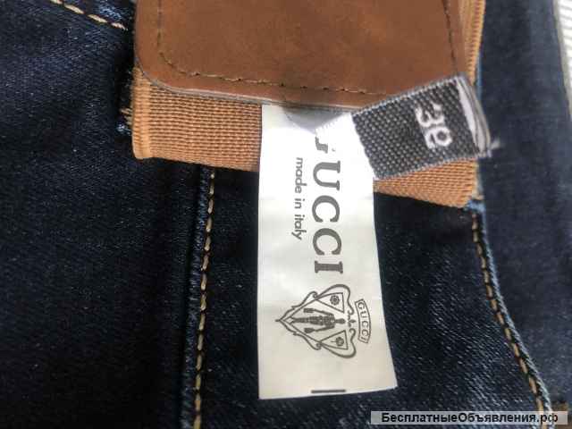 Джинсы Louis Vuitton, Gucci новые
