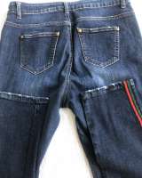 Джинсы Versace, Gucci