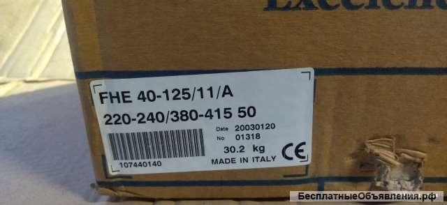 Насос Lowara FHE 40-125/11/A