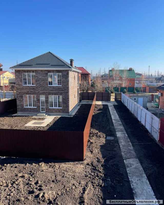 Дом п. Березовый, кирпич.