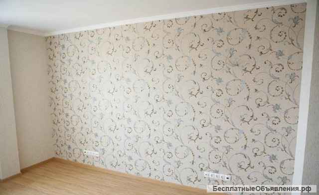 Поклейка обоев малярные работы