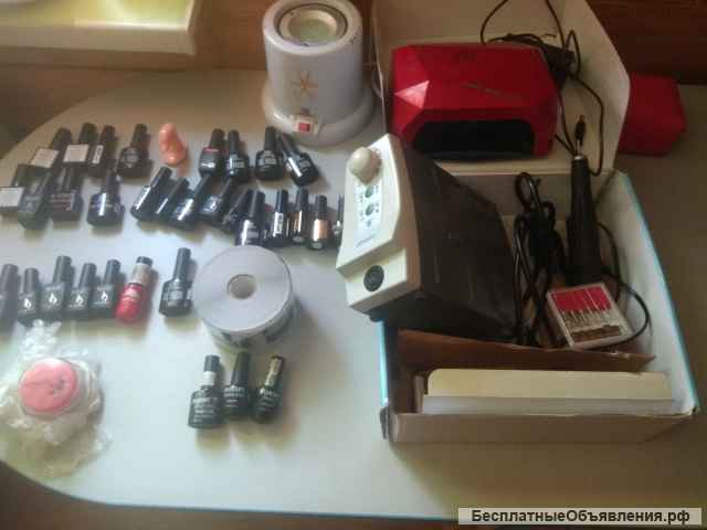 Все для гелиевого маникюра и педикюра