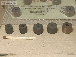 Набор мелких алмазных кругов с разной зернистостью ф10, 13