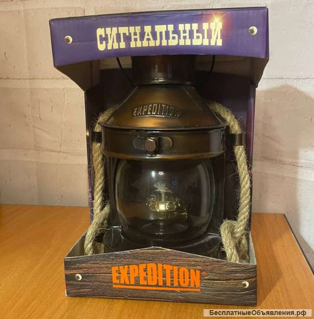 Фонарь лампа керосиновый, сигнальный