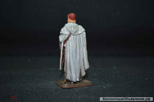 Оловянный солдатик 54 мм. Средневековый рыцарь.