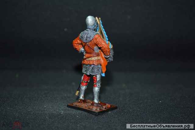 Оловянный солдатик. Европейский рыцарь конец 14 в.