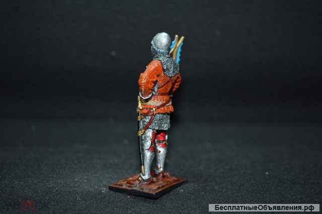 Оловянный солдатик. Европейский рыцарь конец 14 в.