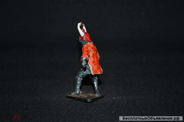 Оловянный солдатик 54 мм. Рыцарь Жан Де Креки, Бургундия, 12 век