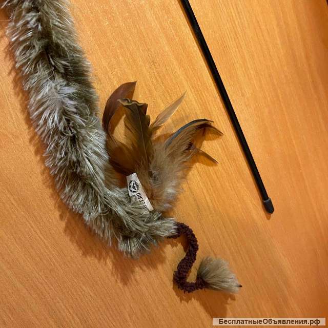 Игрушка для кошки - удочка дразнилка