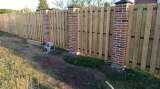 Заборы из натурального дерева