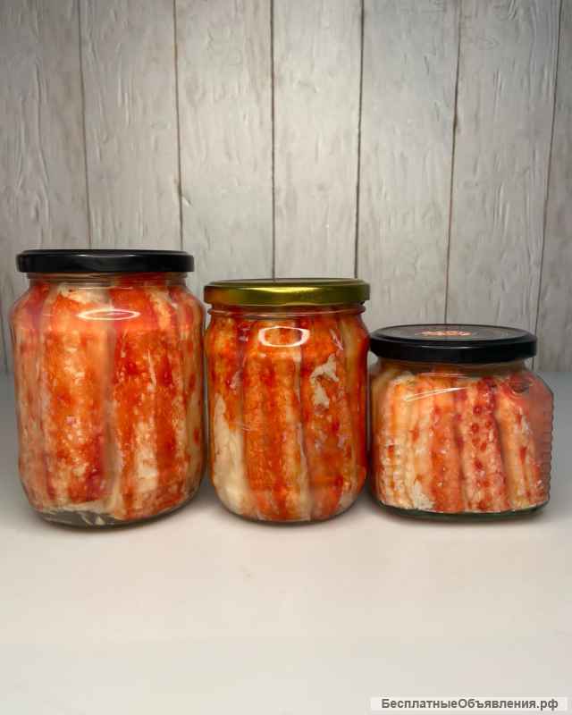 Краб в стекле премиального качества