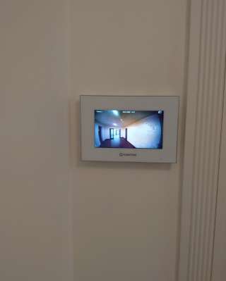 Установка видеодомофонов