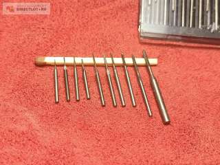 Набор часовых метчиков 0.35 - 1.2 мм