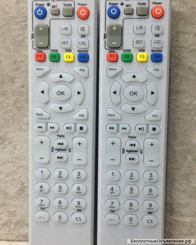 Запчасти для пультов