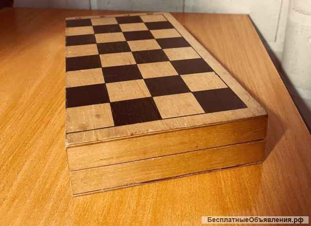 Шахматы, советские, деревянные