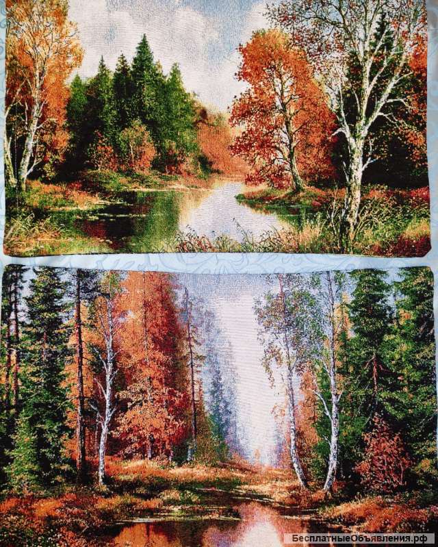 Яркие подушки из гобелена