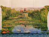 Яркие подушки из гобелена