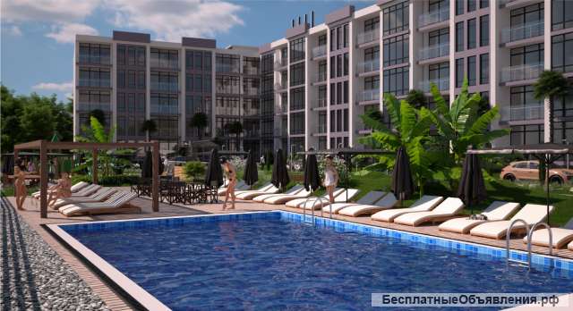 Квартира в Сочи на берегу моря, с видом на море