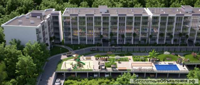 Квартира в Сочи на берегу моря, с видом на море