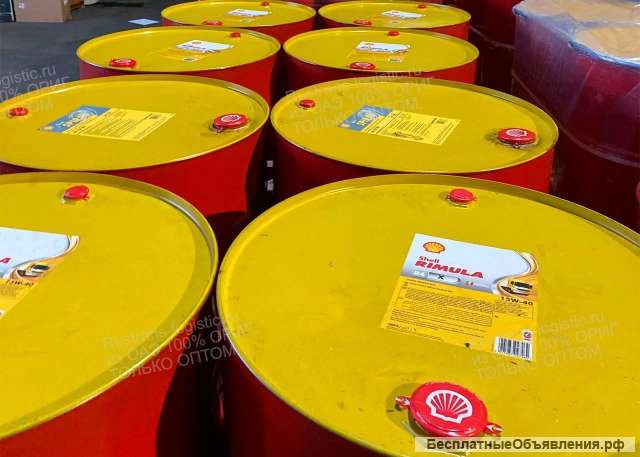 Масло shell rimula R4X 15W40 бочка 209л моторное