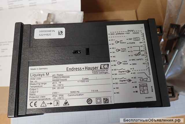 Преобразователь Endress+Hauser CPM223-PR0005