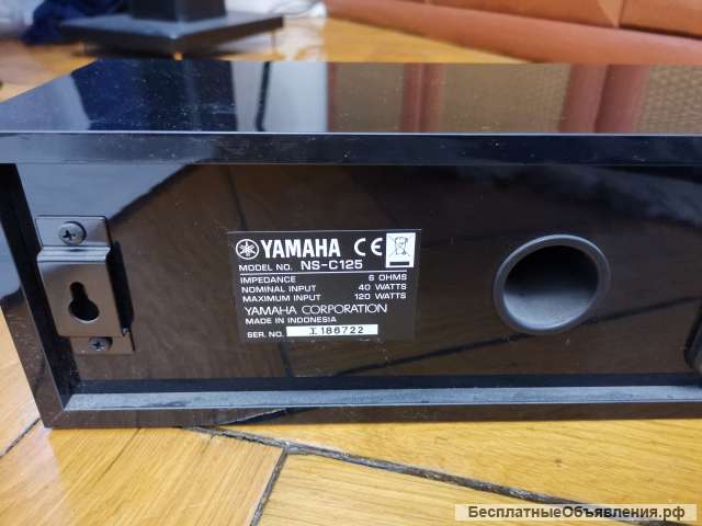 NS-P125 YAMAHA Комплект акустики Piano Black идеальное состояние оригинальный
