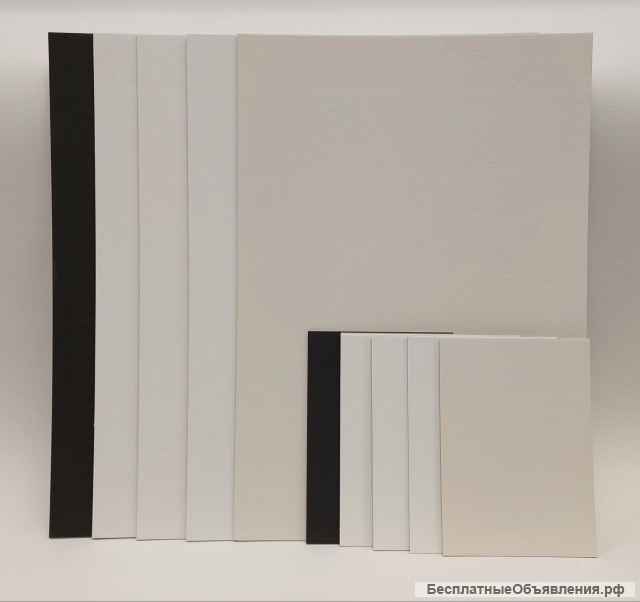 Грунтованный холст на картоне от российского производителя