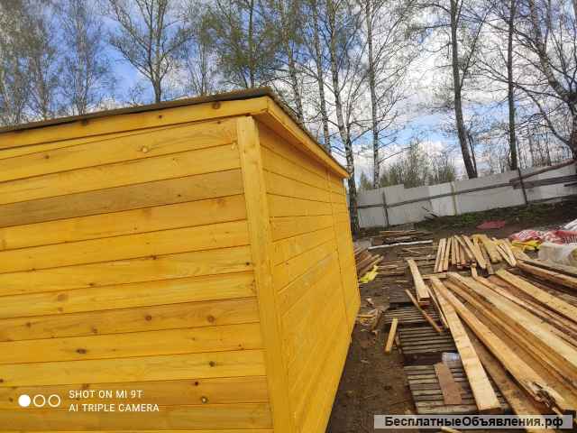 Бытовка домик 3м в наличии для временого проживания на дачу