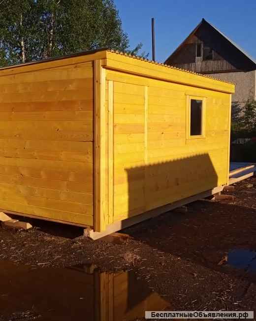 Бытовка домик 3м в наличии для временого проживания на дачу