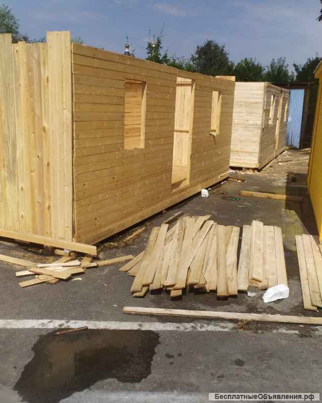 Бытовка со сборкой на участок от 2м до 8м