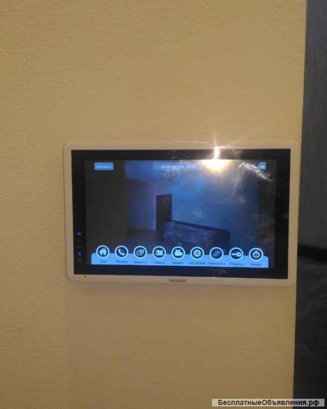 Монтаж и поставка видеодомофонов