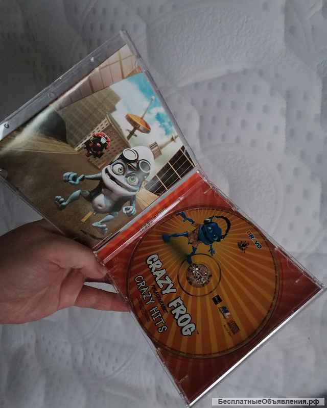 Crazy frog crazy Hits 2005 CD Диск МЕГАЛАЙНЕР Лицензия метро Отрадное 1800 рублей самовывоз