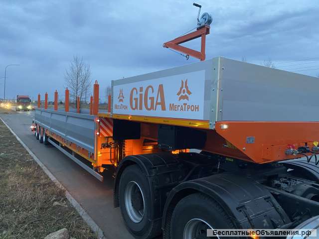 Полуприцеп-тяжеловоз 4589RF 3-х осный