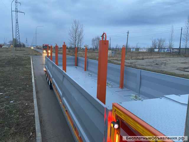 Полуприцеп-тяжеловоз 4589RF 3-х осный