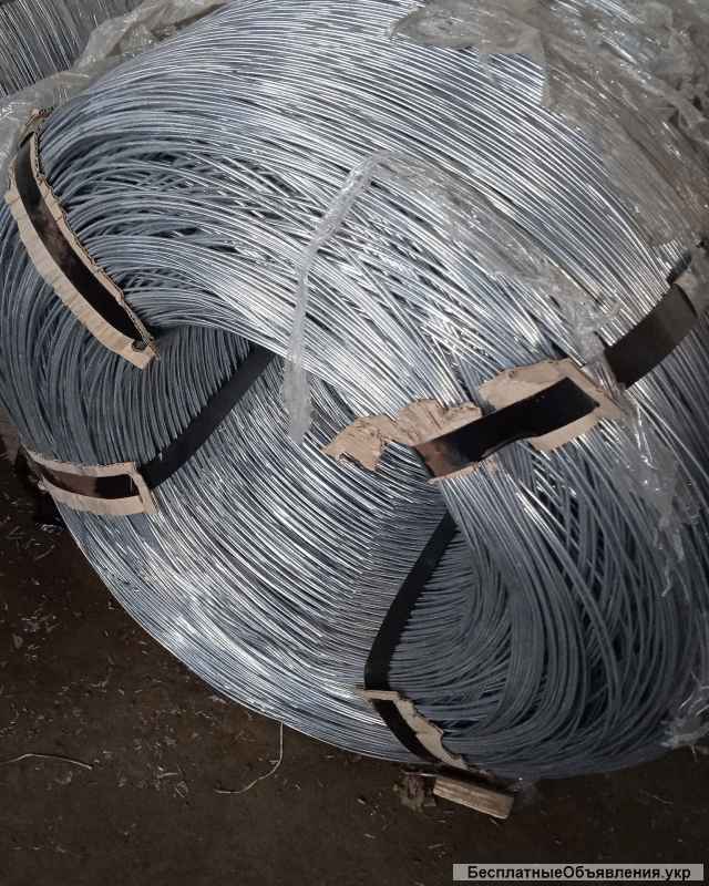 Дріт оцинкований, чорний, в пвх покриття 0938195641