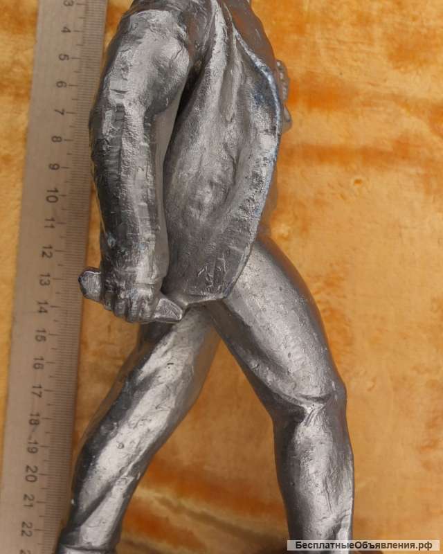 Силуминовая статуэтка Ленин в пиджаке, авторская, СССР