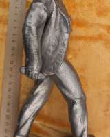 Силуминовая статуэтка Ленин в пиджаке, авторская, СССР