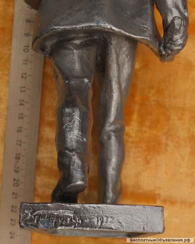 Силуминовая статуэтка Ленин в пиджаке, авторская, СССР