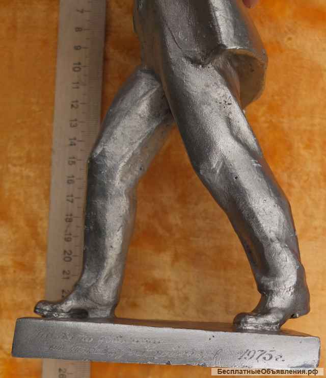 Силуминовая статуэтка Ленин в пиджаке, авторская, СССР