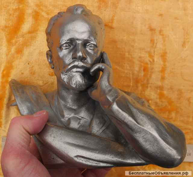 Силуминовая статуэтка Чайковский, авторская, СССР