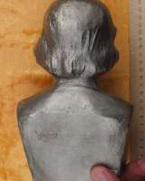 Силуминовая статуэтка Максим Горький, авторская, СССР