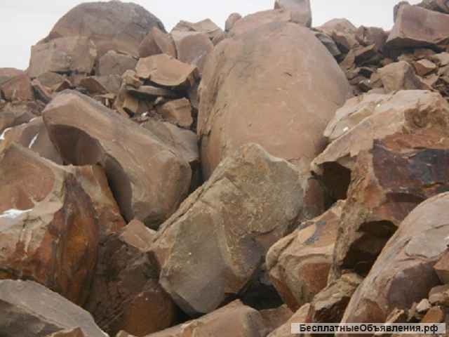 Камень бутовый и валуны для ландшафтного дизайна