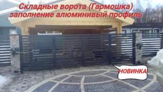 Въездные ворота (распашные, откатные, складные)