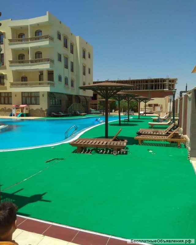 Квартира в комплексе с бассейном в Хургаде (Египет)