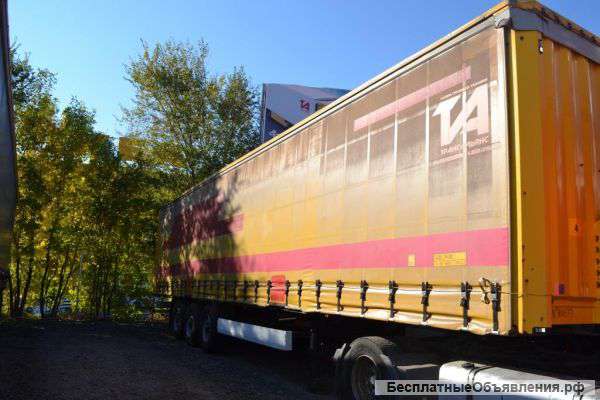Шторный полуприцеп Krone SDP 27 2007 года Без РФ