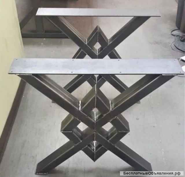 Мебель в стиле лофт - металлокаркасы